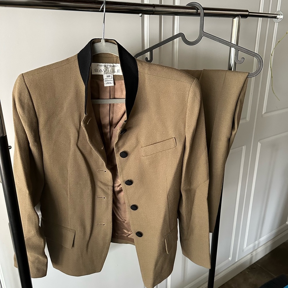 Vintage wool jacket and trousers set